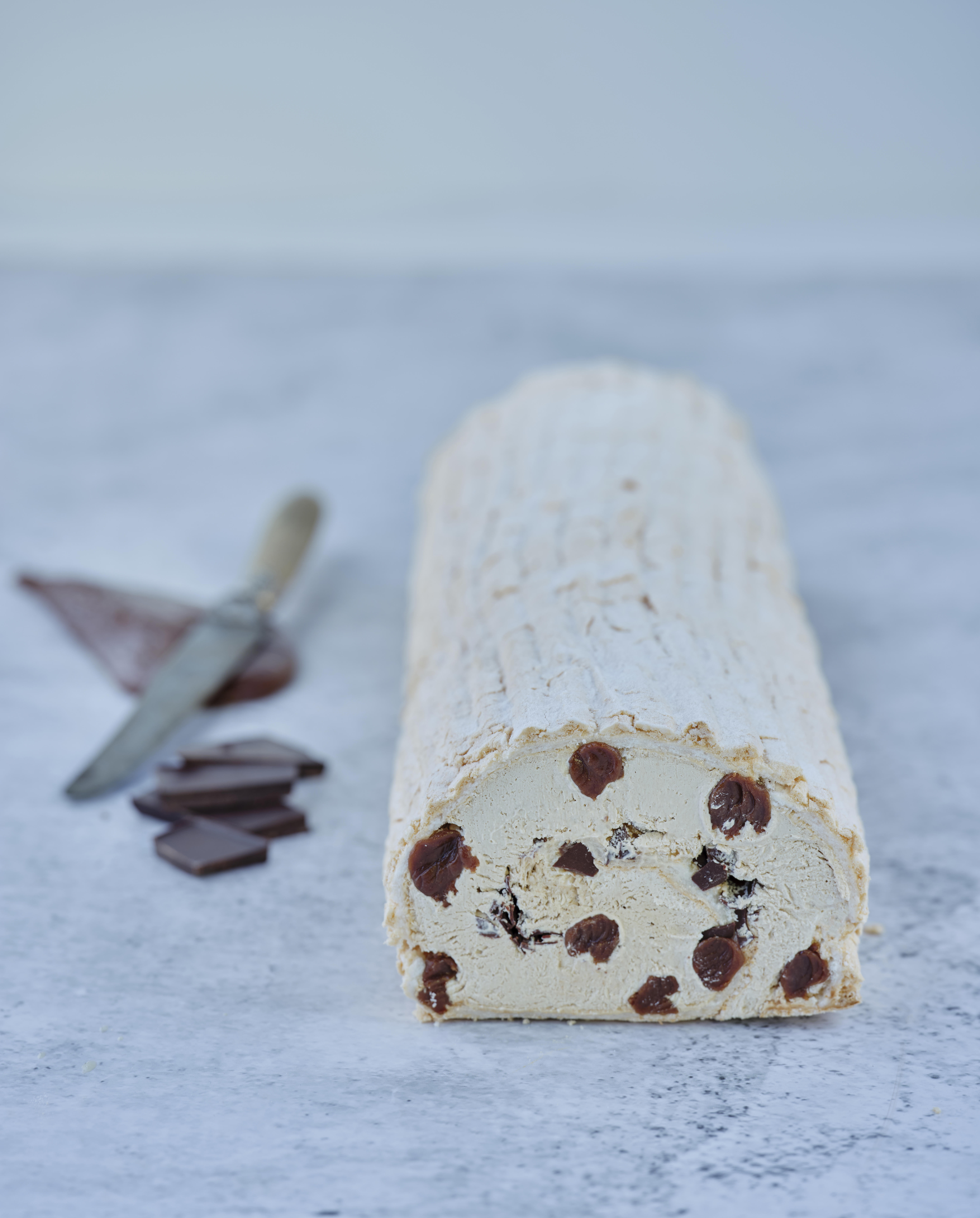 Gluten Free Baileys Millionaires Cocoa Caramel Meringue Roulade