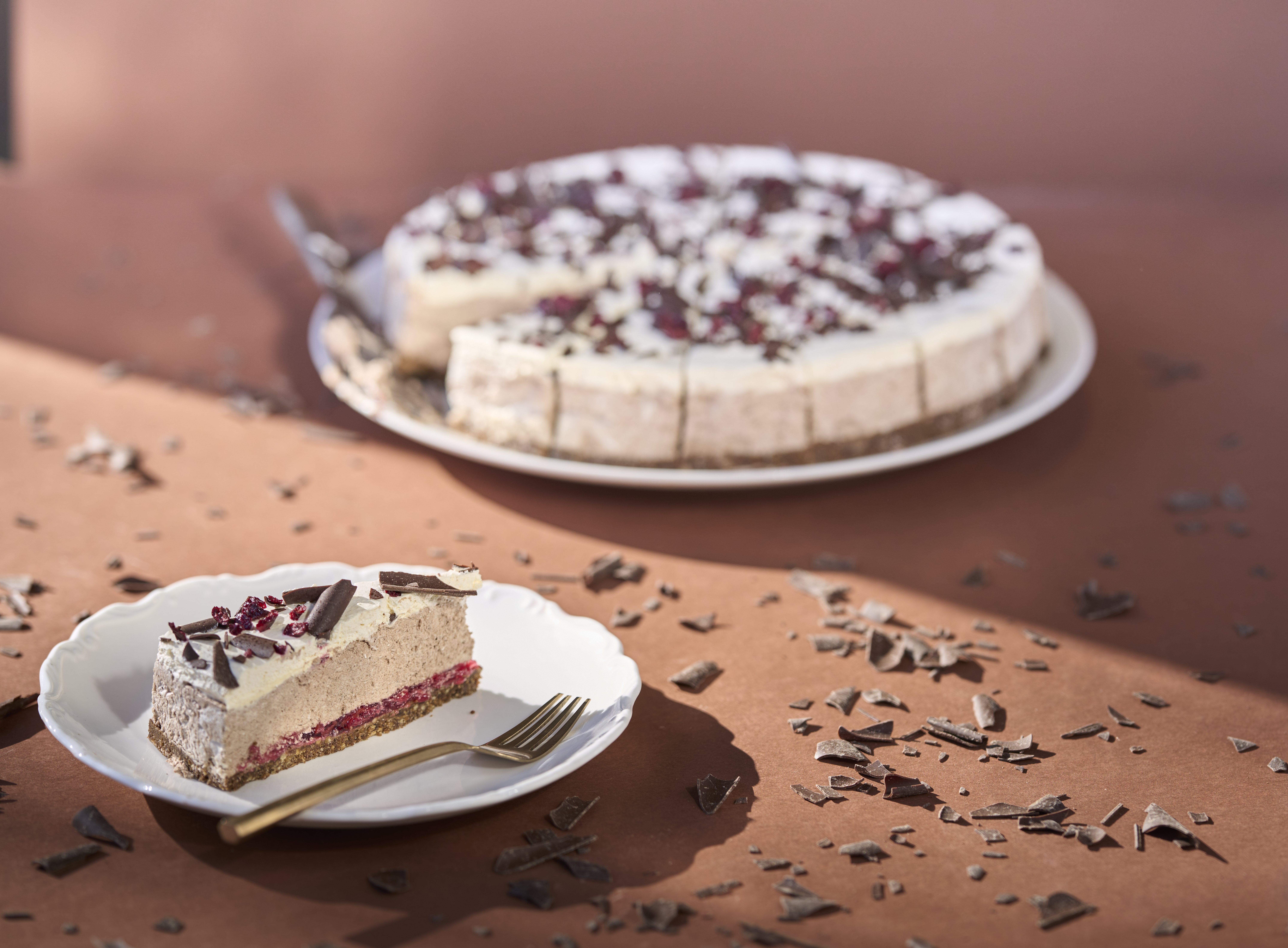 Gluten Free Black Forest Cheesecake