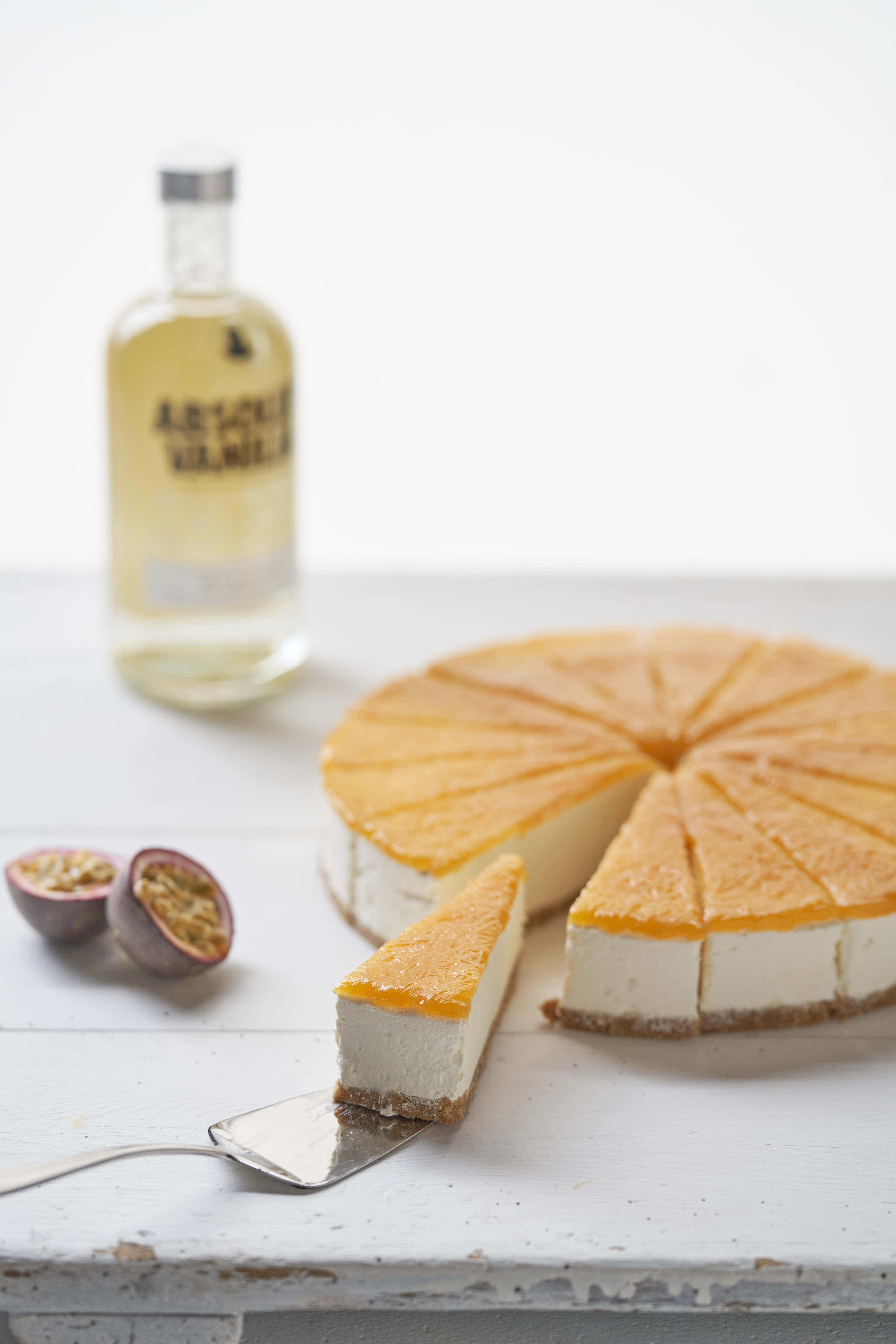 Vegan Pornstar Martini Cheesecake