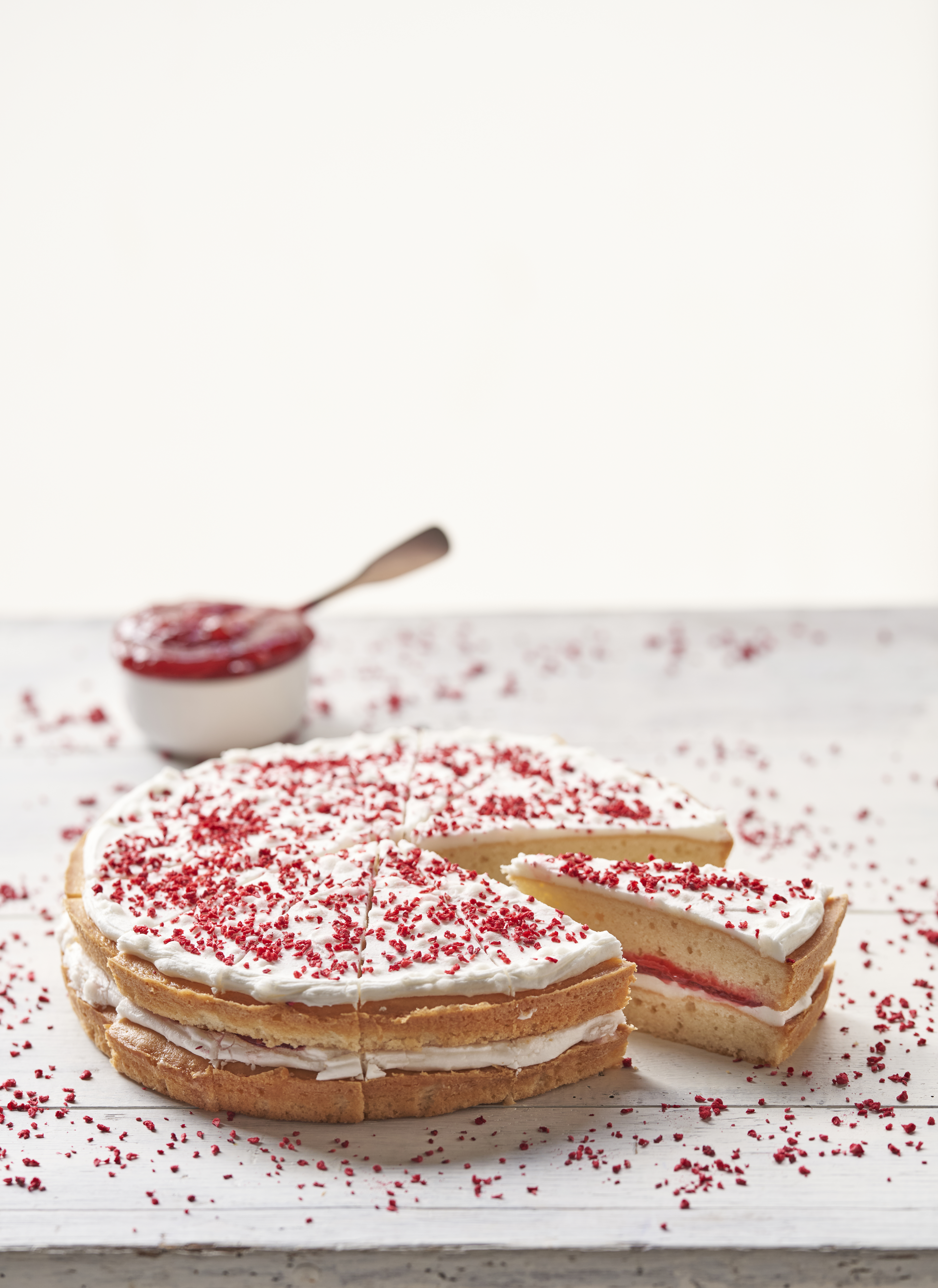 Vegan Raspberry & Yuzu Cake