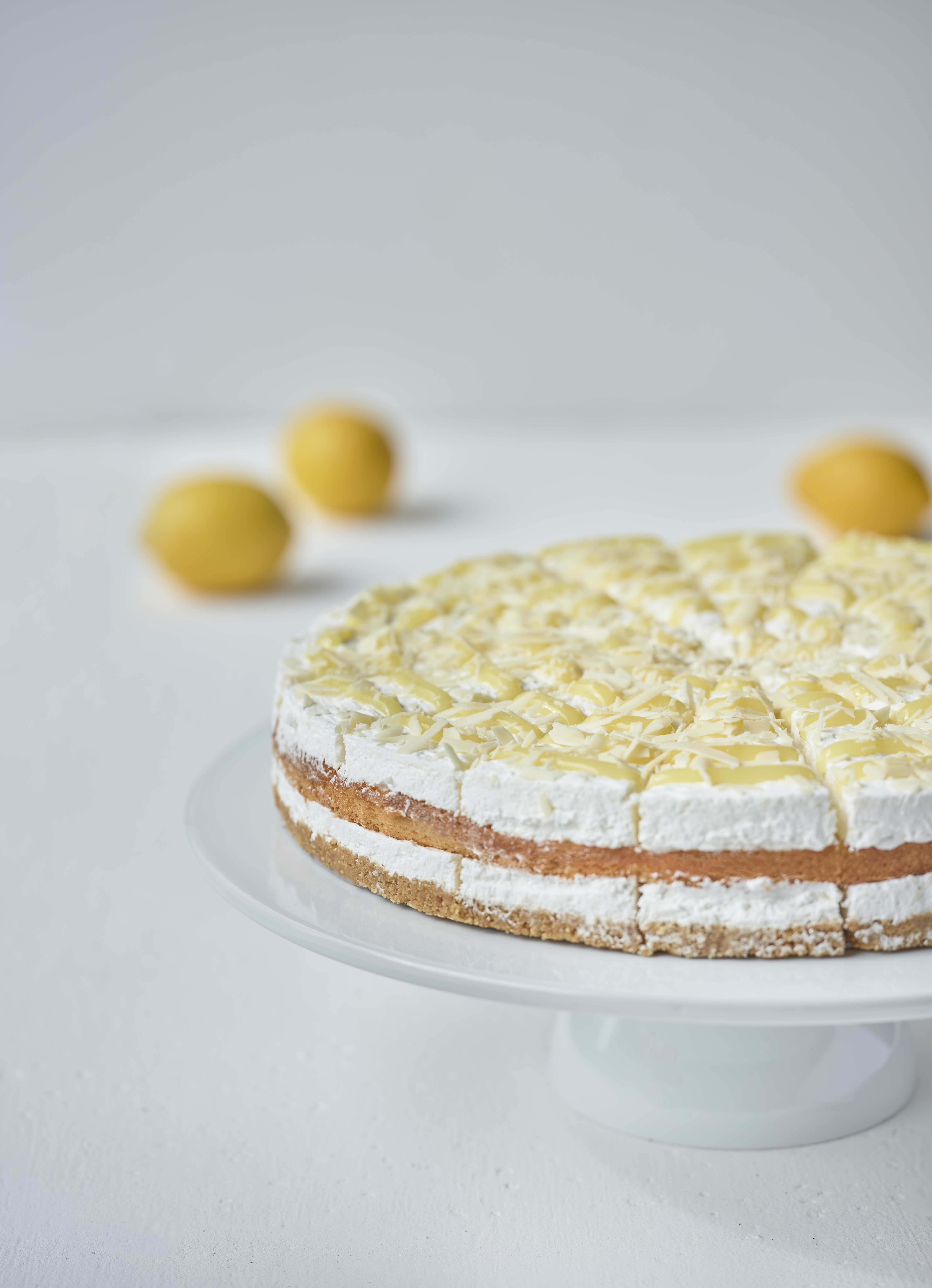White Chocolate & Limoncello Cheesecake